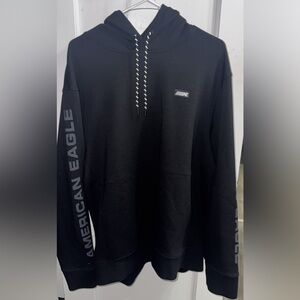 American Eagle Outfitters Black Sweatshirt Hoodie